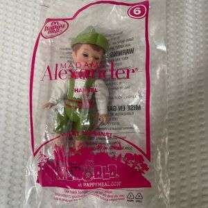 McDonald's Madame Alexander Hansel 2010 Happy meal toy doll NEW